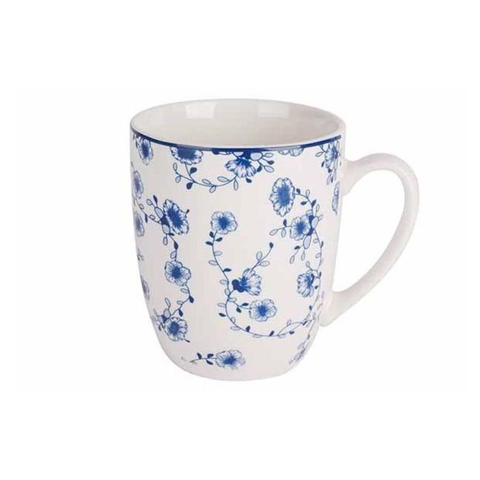 Mug FLOR AZUL 370ml set 4pieces