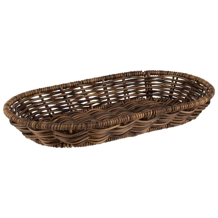 Groziņš 30×22cm h-7cm pīts, plastmasas tumšs
