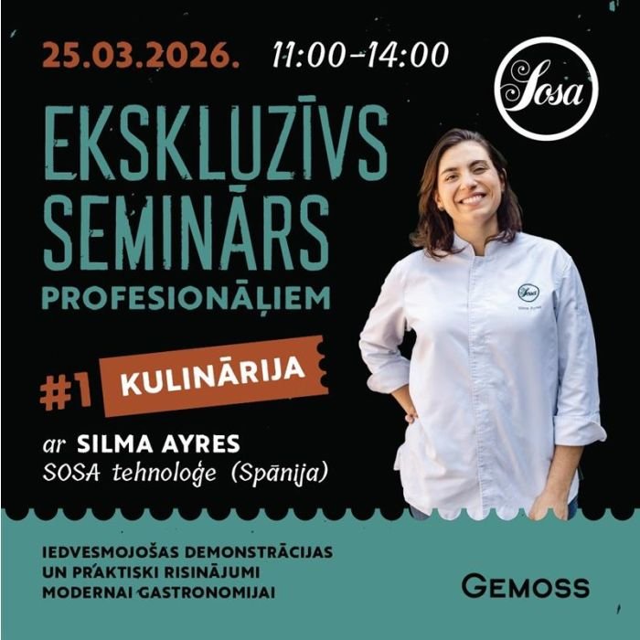 Modernās kulinārijas seminārs ar Silma Ayres (Spānija)