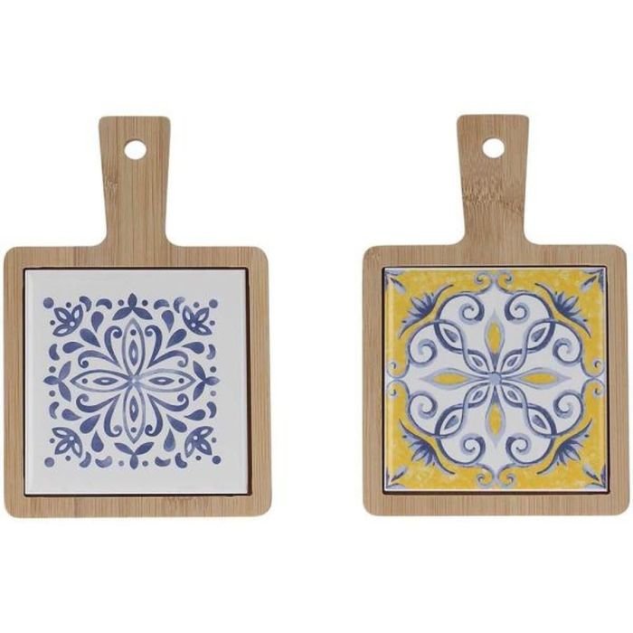 Dēlītis ar porcelāna vidu 18x12cm TAPAS SOLEIL