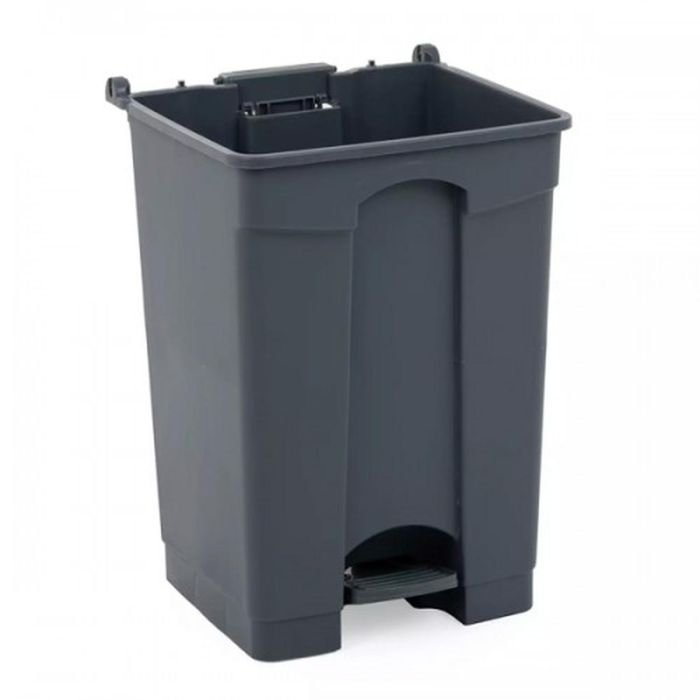 Atkritumu tvertne 45L PP bez vāka 40,01x38,51cm h-103cm pelēka
