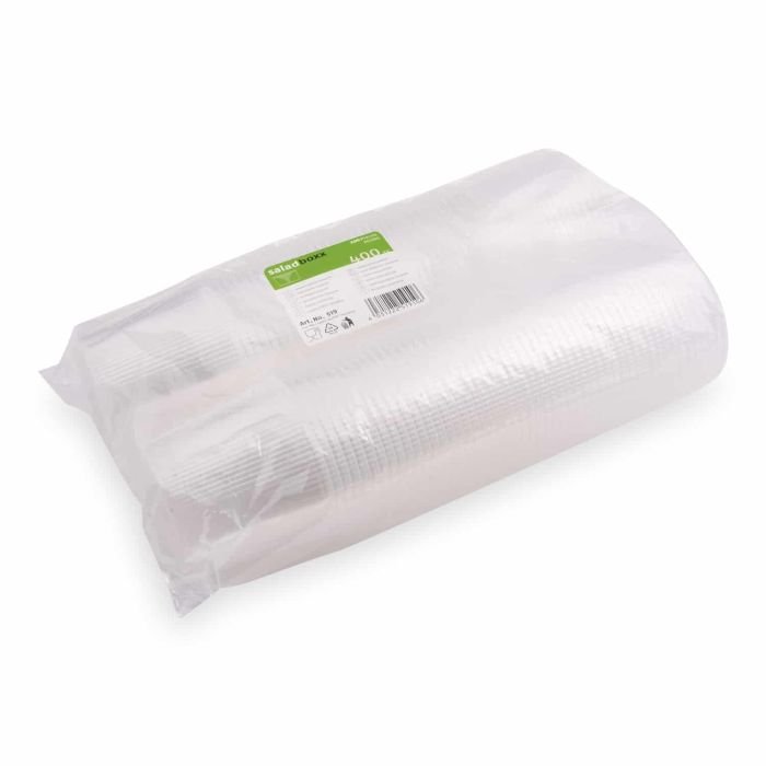 Kārba v/l. Plastmasas, apaļa Ø101mm 400ml 100gab