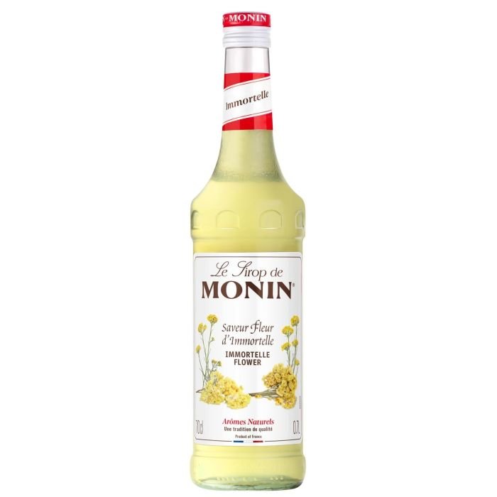 Dzeltenās salmenes ziedu IMMORTELLE sīrups 700ml