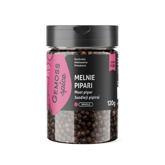 Pipari melnie 120g GEMOSS SPICE