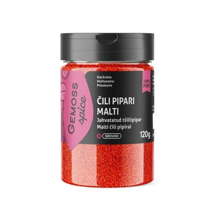 Čili pipari malti 120g GEMOSS SPICE