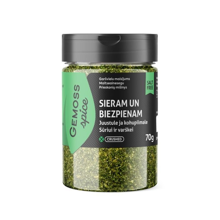 Garšvielu maisījums sieram un biezpienam 70g GEMOSS SPICE
