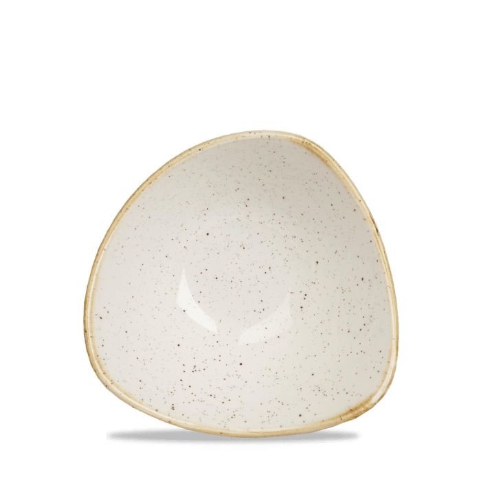 Bļoda ø 15.3cm,trijstūrveida STONECAST WHITE