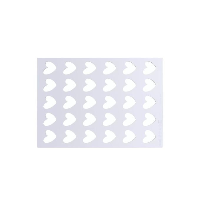 Forma silikona 3.1x3.1cm h-0.2cm CHABLON HEART