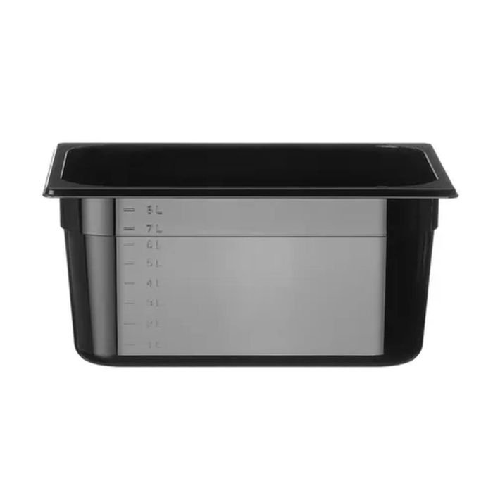 Trauks GN 1/2 „Profi Line” polikarbonāta, 9,5L, Melns, 325x265x(H)150mm