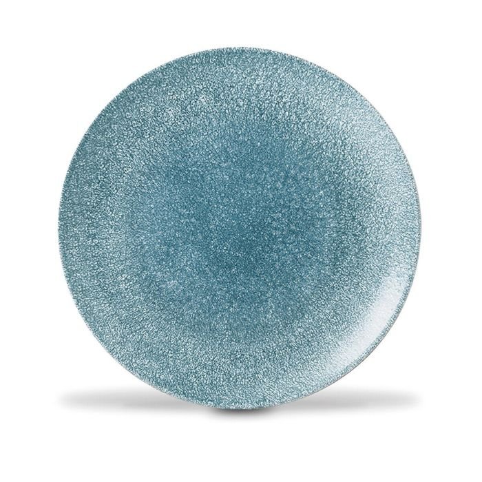 Šķīvis RAKU TOPAZ BLUE ø 28cm