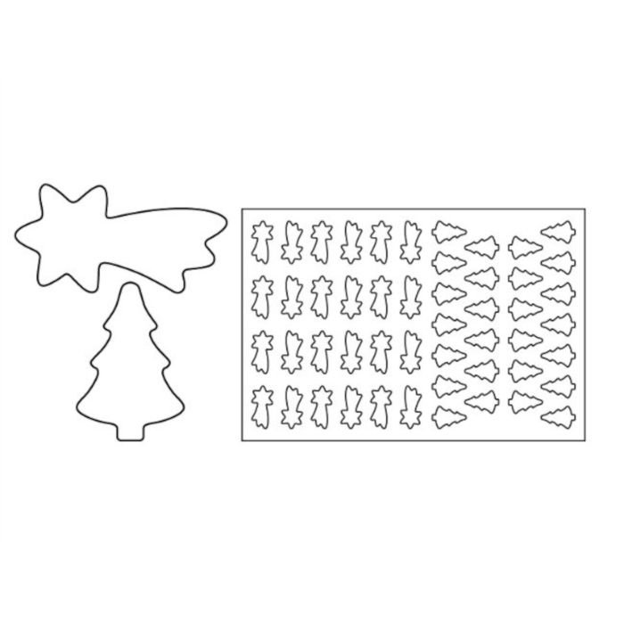 Forma cepumiem EGLE/ZVAIGZNE 8/6.6cm, PF9 ( 24 / 26 gab.) SPEC