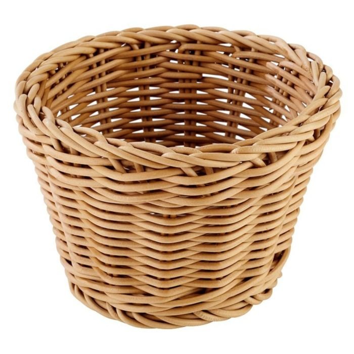 Grozs ø13 h-10cm plastmasas brūns VN