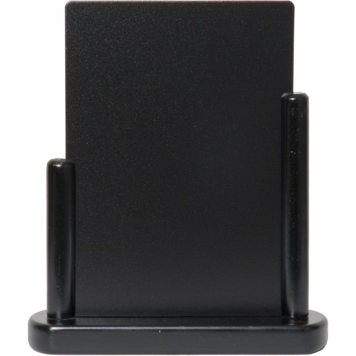 Securit® Elegant medium table chalkboard - Wood with lacquered beech finish - 15x21cm