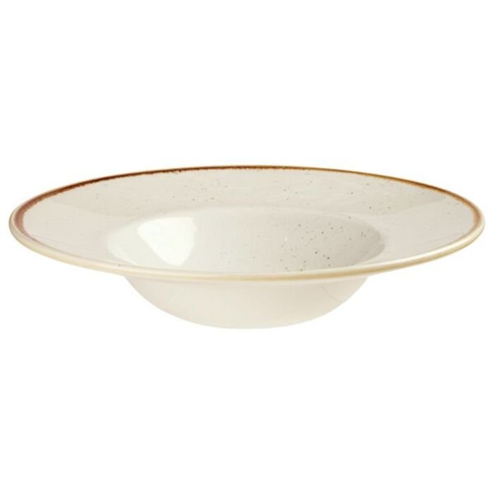 Bowl ø 24cm STONECAST WHITE