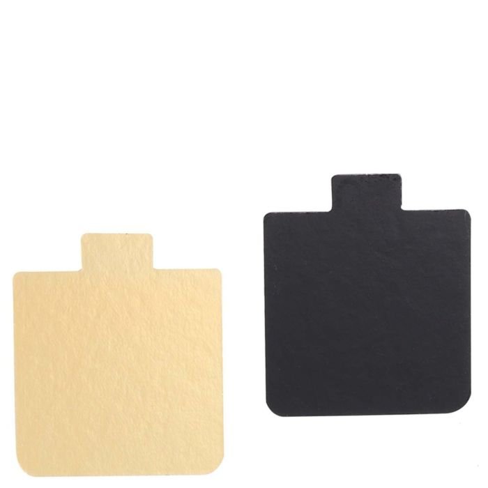 Paper pad, gold/black color, 7x7cm+holder,200pcs