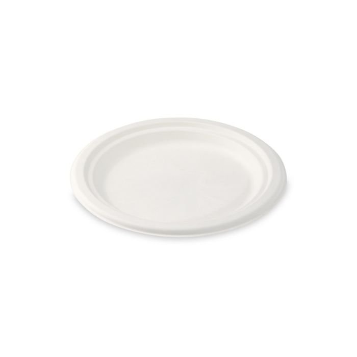 A Šķīvji v/l. BIO ø 17.5cm 50gab cukurn.šķiedras