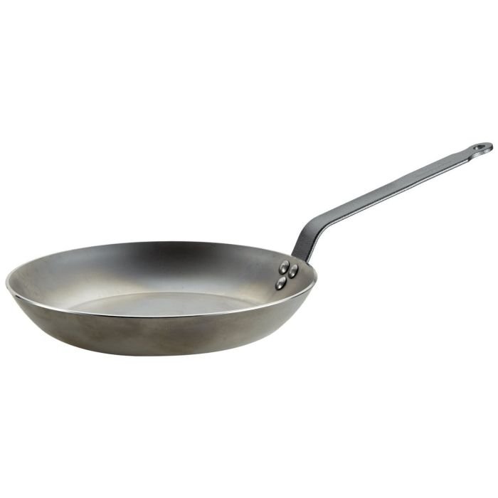 STEEL ROUND LYONNAISE FRYPAN - CARBONE PLUS Ø 28 CM