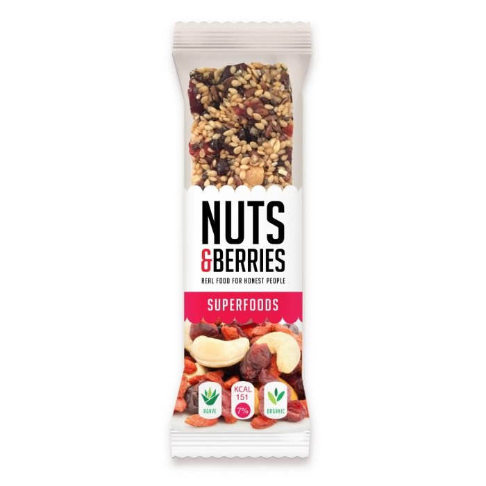Batoniņš Superfoods BIO 40g