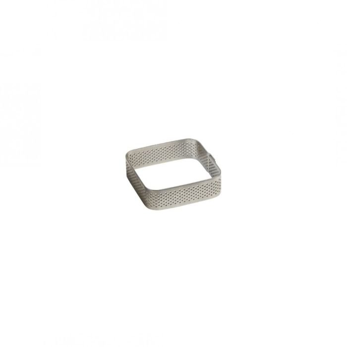 Forma KVADRĀTS 7x7cm, h-2cm, perforēts, n/t