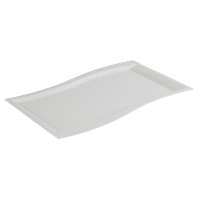 Trauks GN 1/1 Sinus 53x32.5 h-2cm balts melamīna