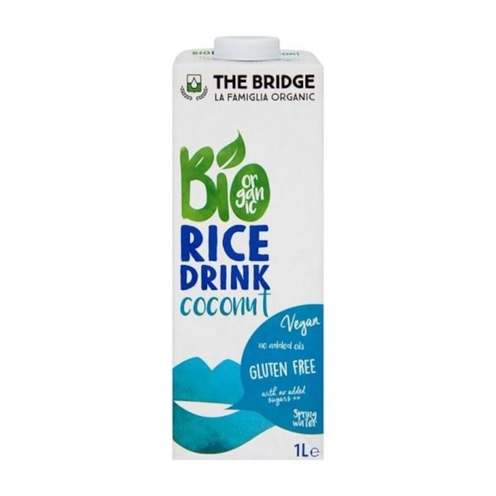 Organic rice drink with coconut (gluten free) 1000ml