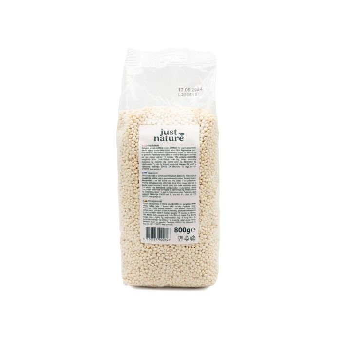 Kuskuss pērļu 800g JUST NATURE