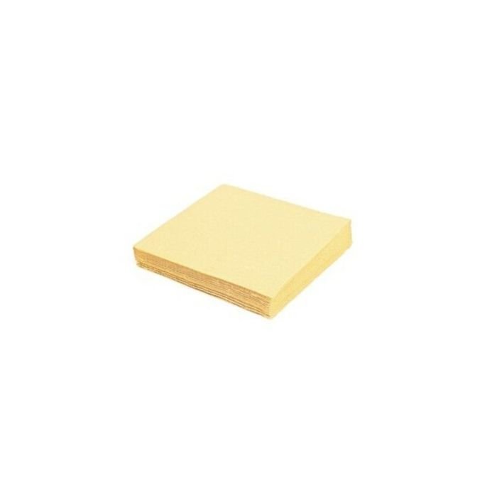 Napkins 3-ply, 33x33cm cream 20pcs