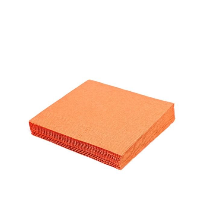 Salvetes 33cm 3-k. oranžs 20gab