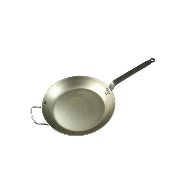 STEEL ROUND LYONNAISE FRYPAN - CARBONE PLUS Ø36 CM