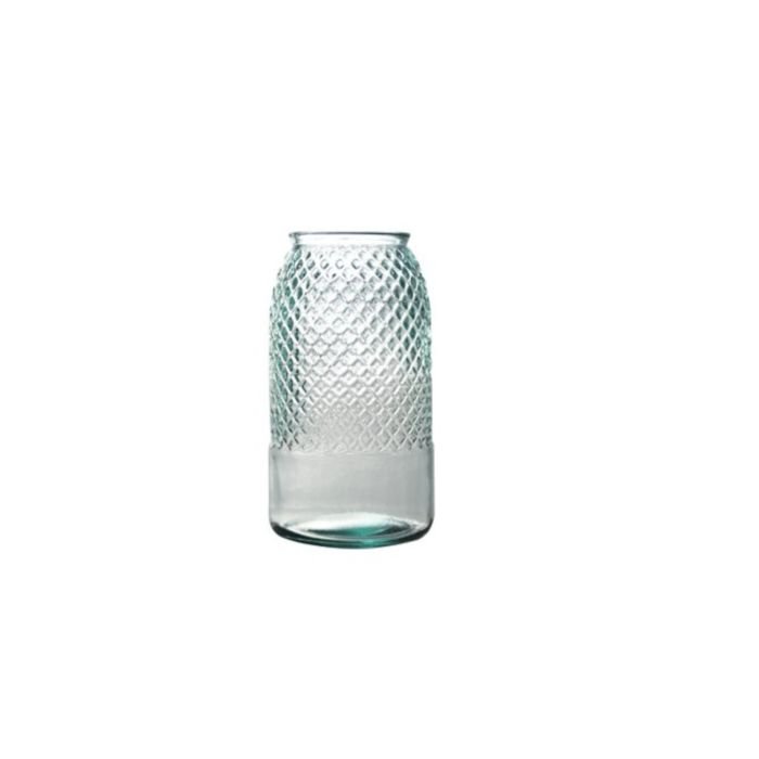 Vāze DIAMOND h-28cm caurspīdīga
