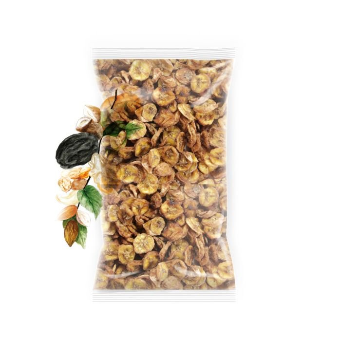 Banana slices dried BIO 500g
