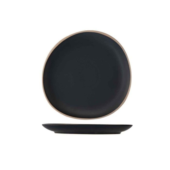 Plate GALLOWAY BLACK ø26cm