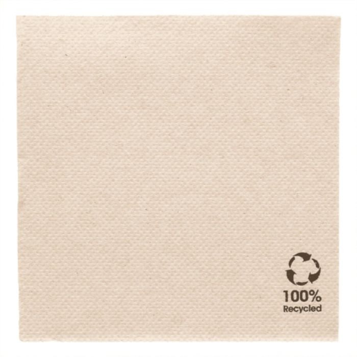 Napkins 20 x 20 cm beige 100 pcs
