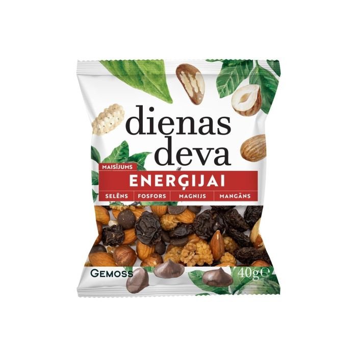 Dienas deva enerģijai uzlabots 40g