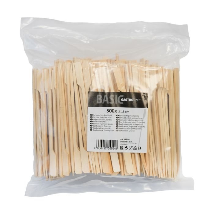 Bamboo skewers 15cm 500 pcs