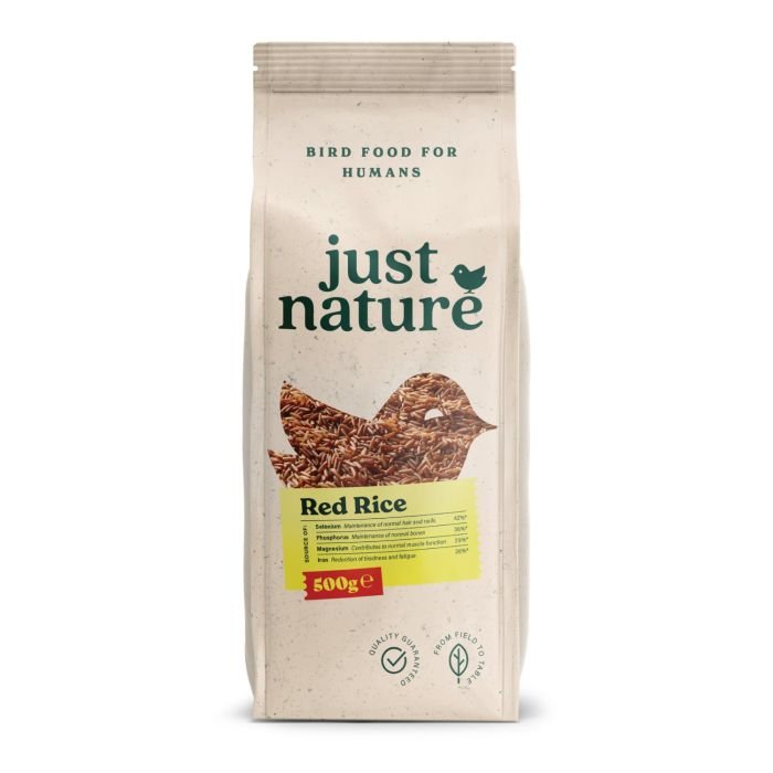 Rice red wholegrain 500g JUST NATURE
