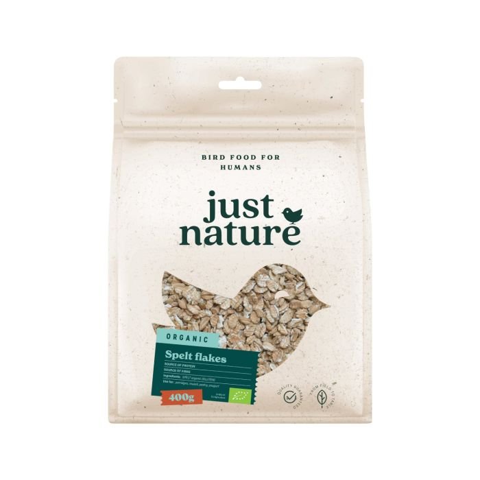 Speltas pārslas BIO 400g JUST NATURE