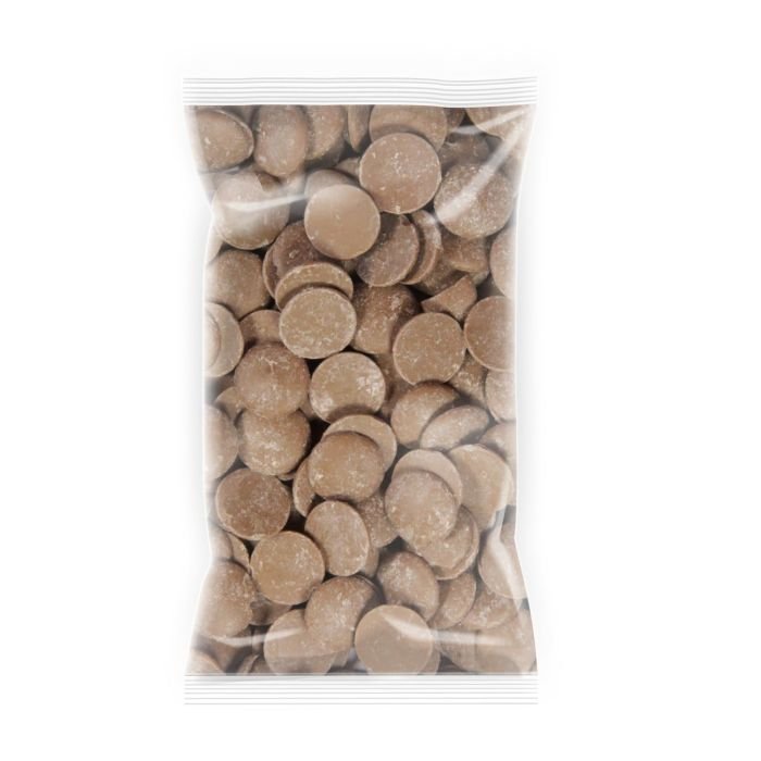 Šokolāde piena O3x5/J 34% Belcolade 1kg (čipsi)