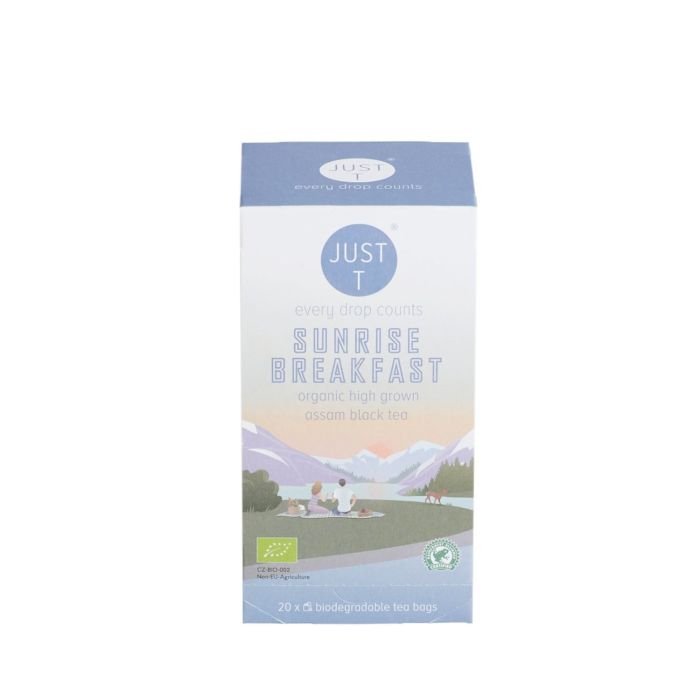Tēja melnā SUNRISE BREAKFAST BIO 3gx20 Double chamber bag