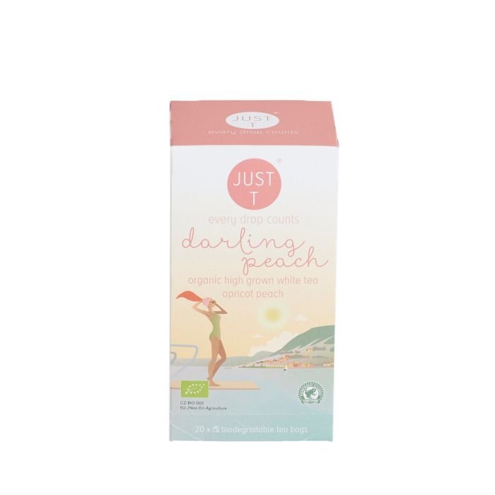 Tēja baltā DARLING PEACH BIO 1gx20 Double chamber bag