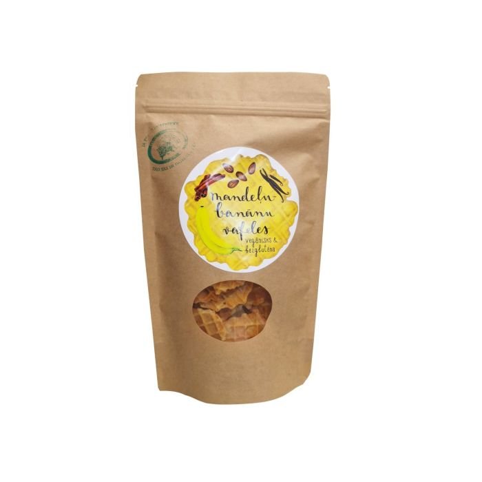 Almond-banana waffles 80g