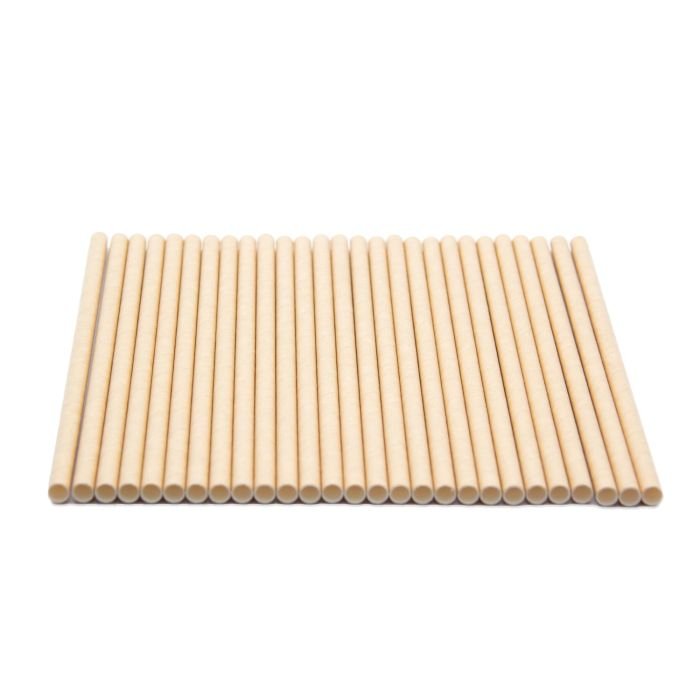 Salmiņi papīra ø6mm h-20.5cm 500gb brūni