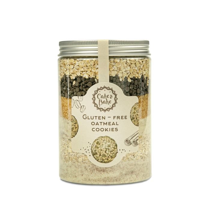 Maisījums auzu pārslu cepumiem (bezglutēna) 577g CAKE&BAKE