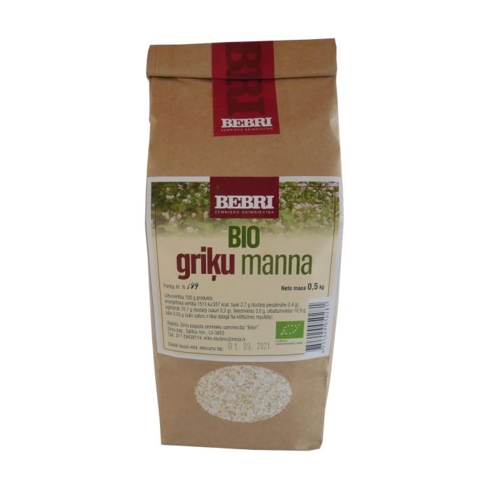 Griķu manna BIO 500g