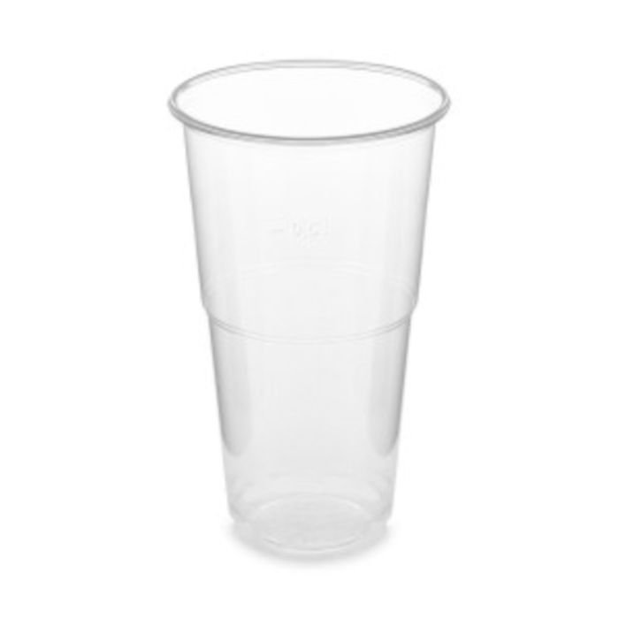 Glāzes v/l. plastmasas ø 78mm 300ml caurspīdīgas 50gab PET, vāki 76093,76094.76095