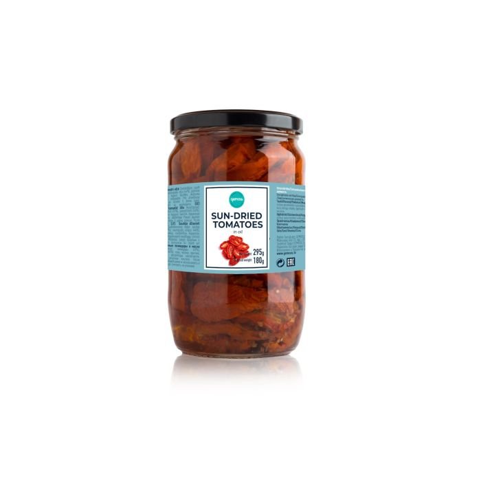 Tomāti saulē kaltēti eļļā 295g/180g GEMOSS COLLECTION
