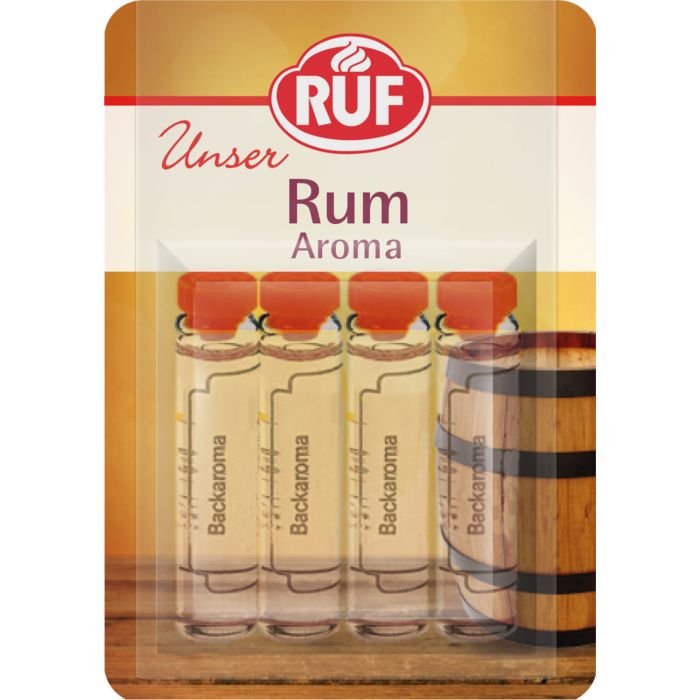 Rum Baking Flavouring 4x2g