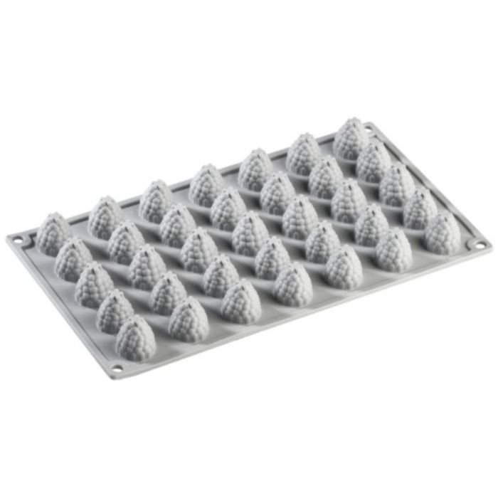 Forma silikona ø24 h-27mm 35x7ml BERRY