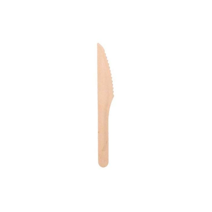 Knivesv/l. wooden, 16,5cm, 100pcs