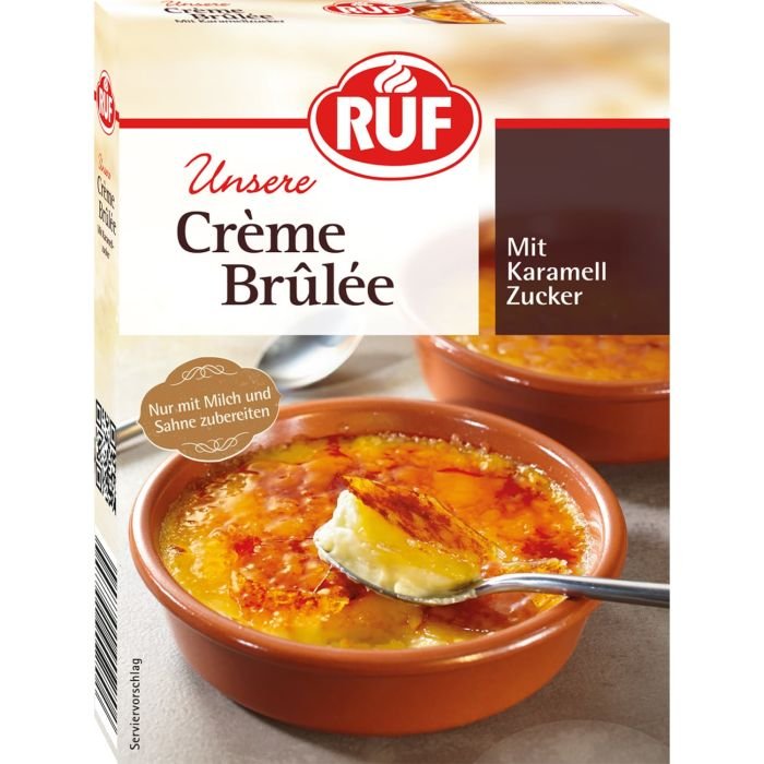 Crème Brûlée with caramel sugar 95g